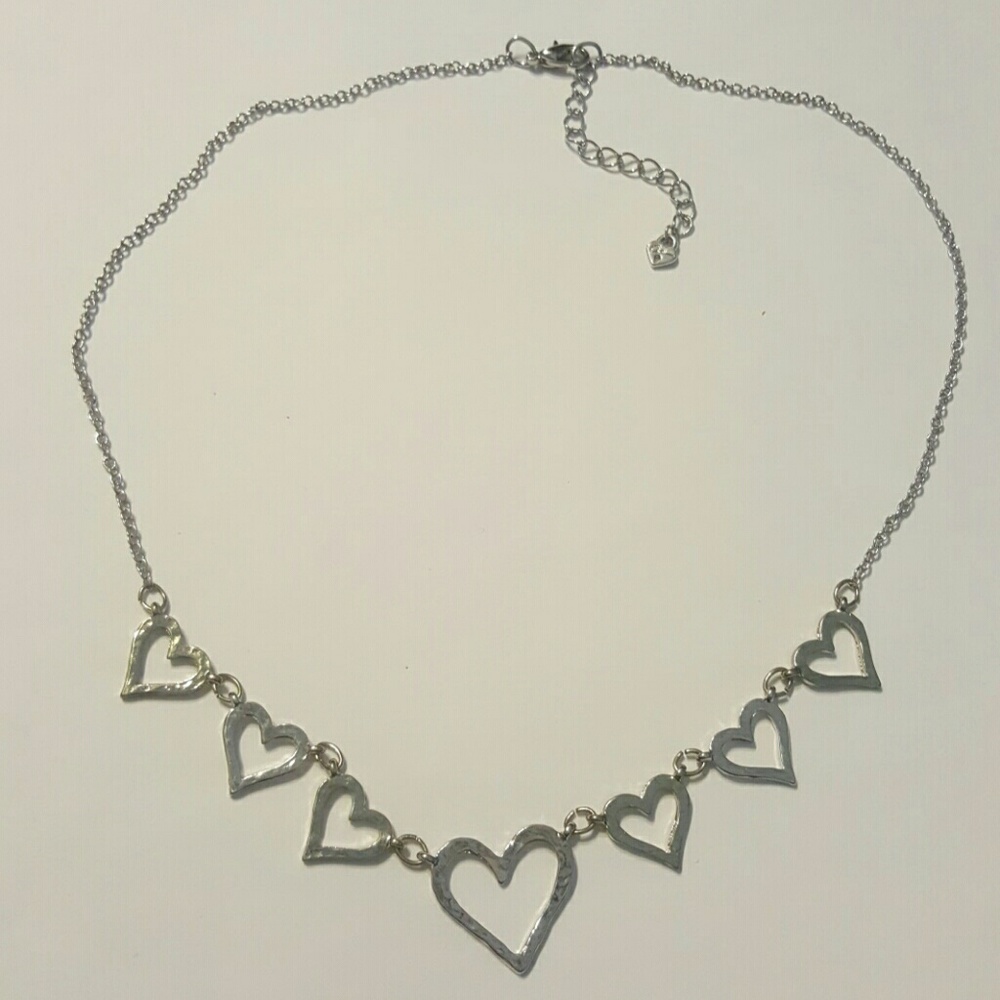 American Rag Cie Multi Heart Necklace